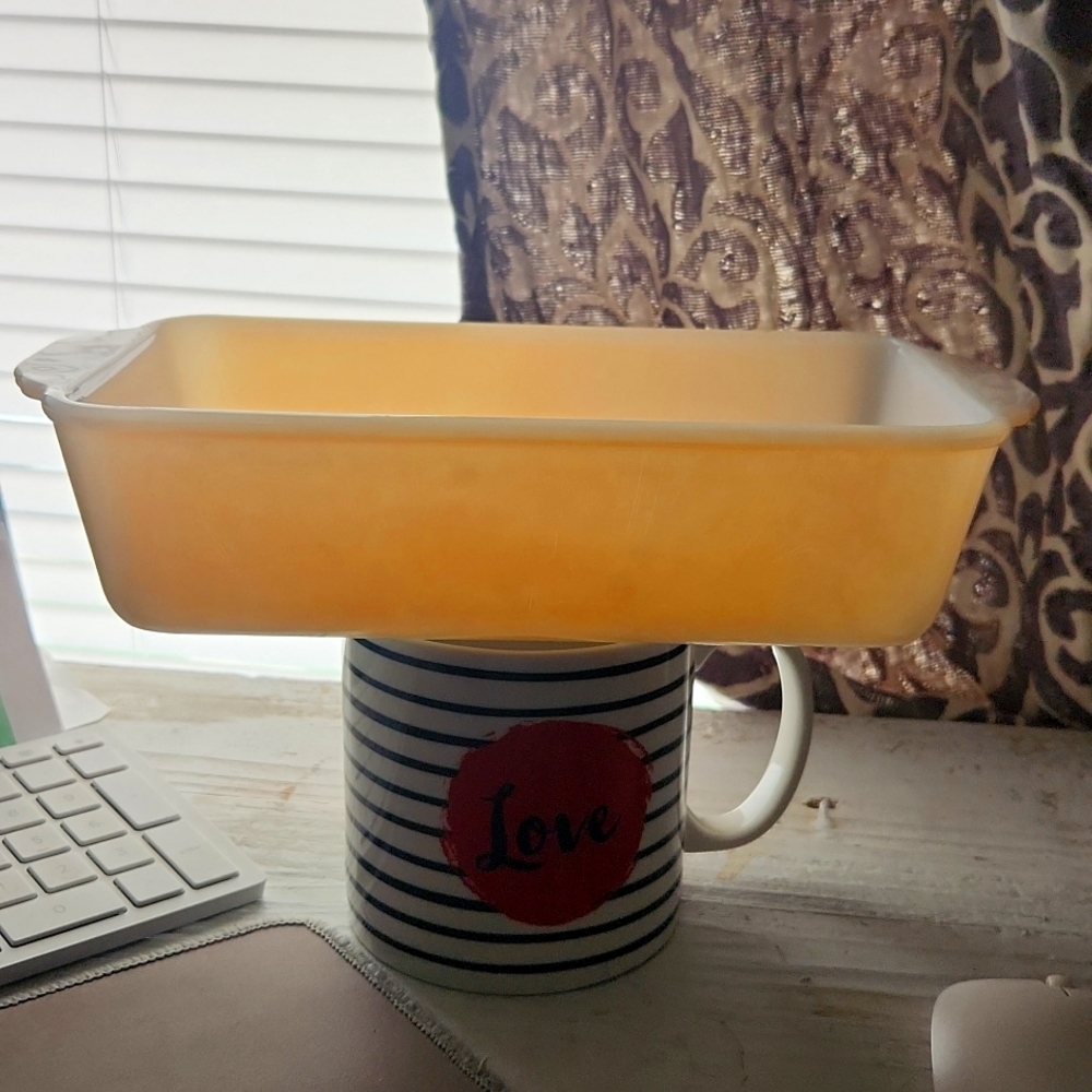 Antique King Fire loaf  pan